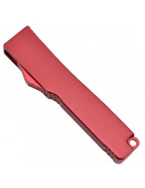 MKO30 Petit couteau OTF automatique aluminium anodisé rouge