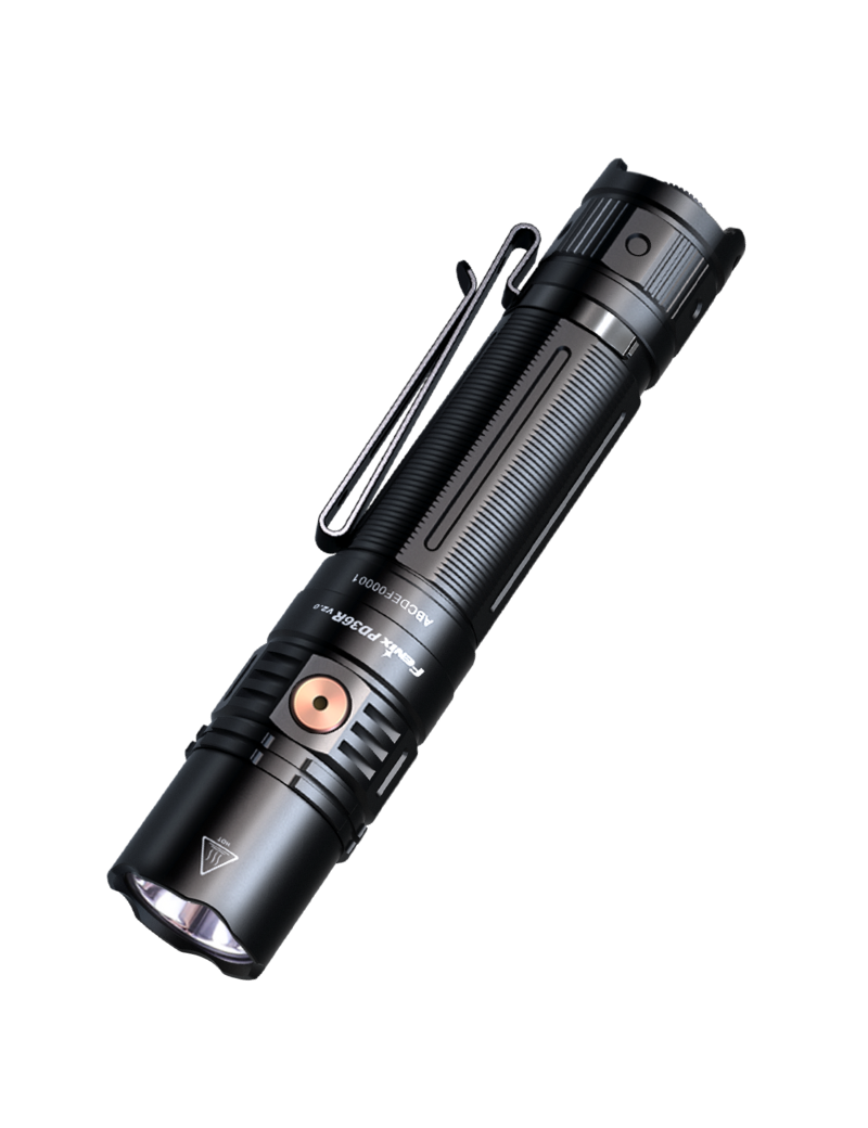 FENIX - PD36R V2.0 - Lampe de poche tactique rechargeable -1700 lumens