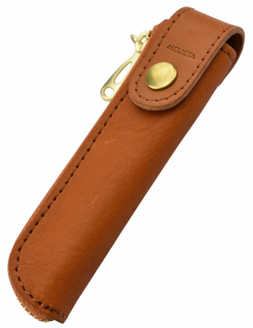 Mcusta Leather Sheath for Folding Knife - Stylish & Practical Protecti