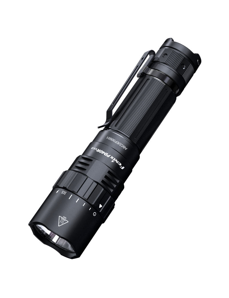 FENIX - PD40R V3.0 - Lampe à commutation rotative - 3000 lumens