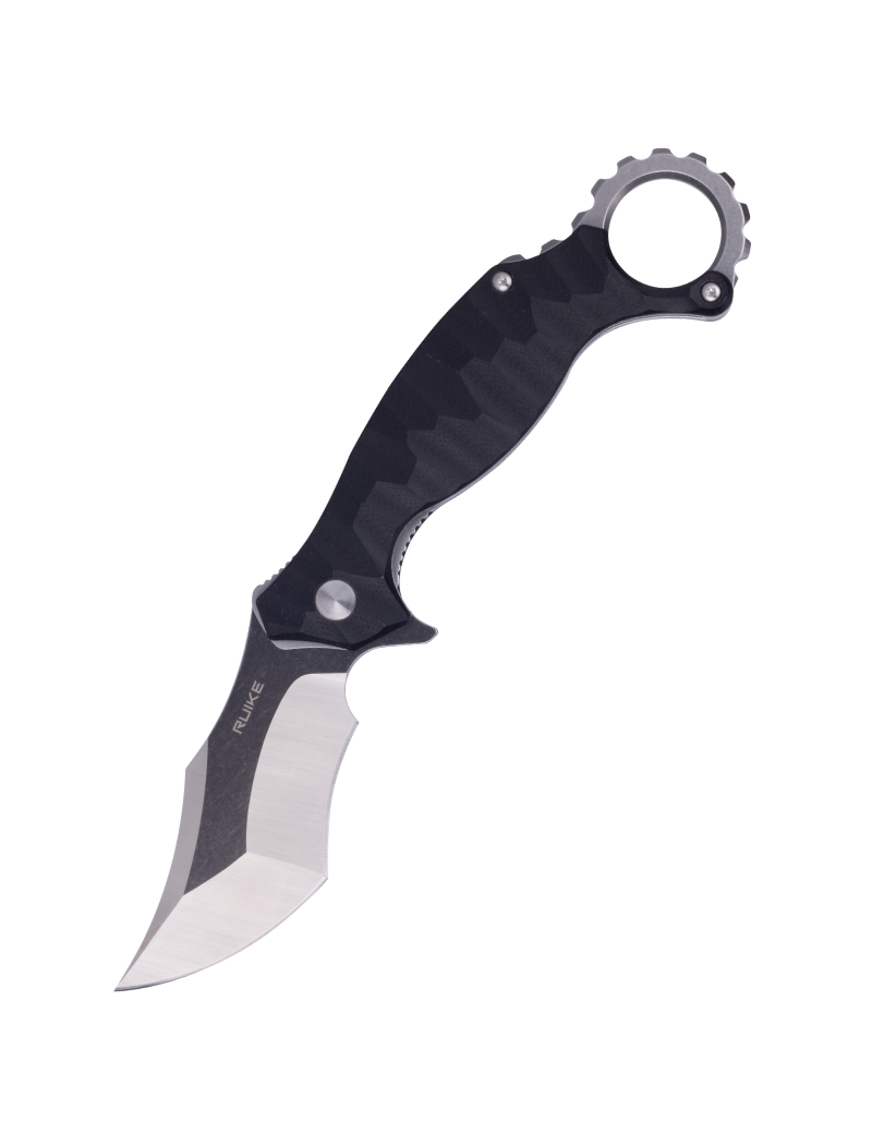 Ruike P881-B1 Karambit lame acier 14C28N manche G10