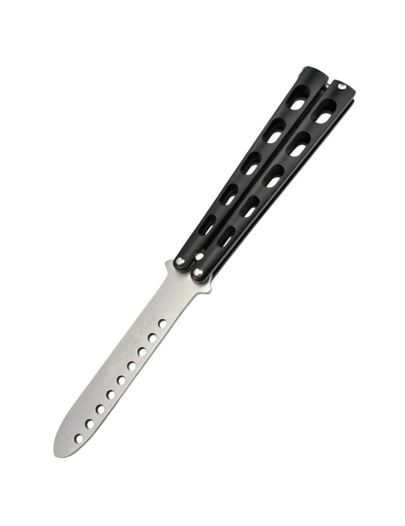 Maxknives P33BK Couteau papillon d'entrainement sans tranchant