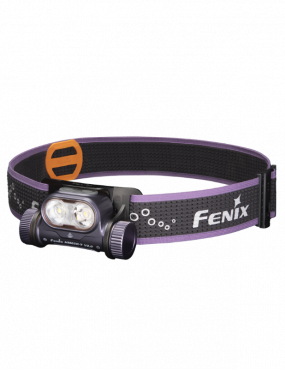 FENIX - HM65R-T V2.0 VIOLETTE - Lampe Frontale Rechargeable - 1600 LUMENS