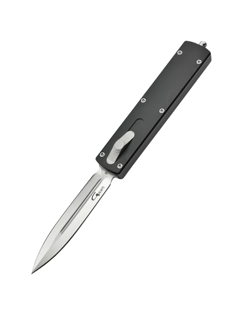 Golgoth G12DT Automatic OTF Knife - D2 Double-Edged Blade