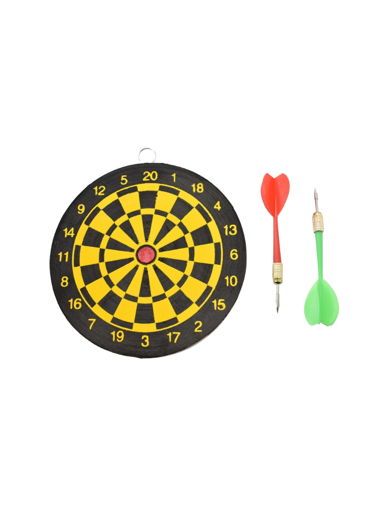 15cm Target for Shuriken and Darts - Reversible with 2 Darts Included