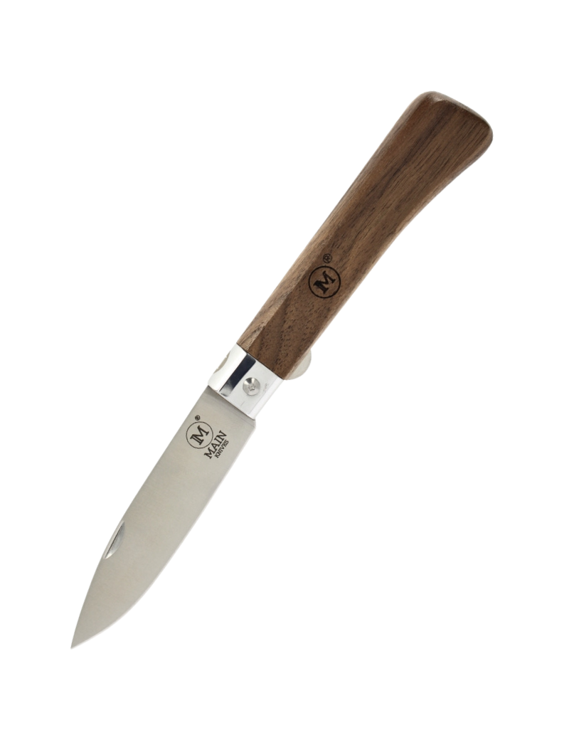 MAINKNIVES - 1001 - Workers line pocket knife - Walnut wood