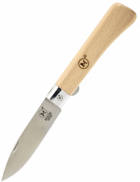 MAINKNIVES - 1000 - Workers line pocket knife - Beech wood