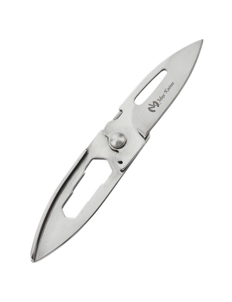 Max Knives MK117S - Couteau porte-clés - Argent