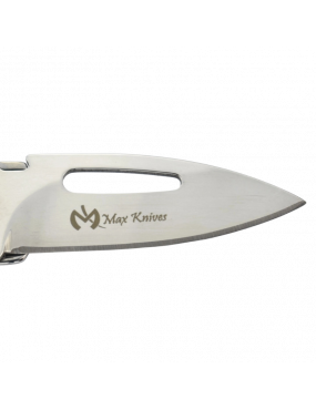 Max Knives MK117S - Couteau porte-clés - Argent