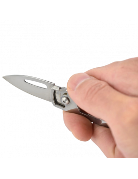 Max Knives MK117S - Couteau porte-clés - Argent