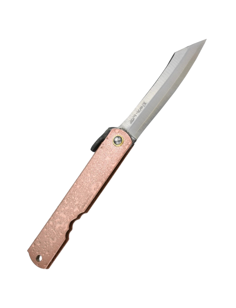 Higonokami Water Pink - San Mai Knife 70mm, Limited Edition