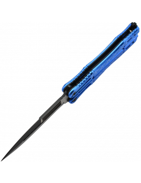 Maxknives P45 Couteau papillon manche aluminium anodisé bleu