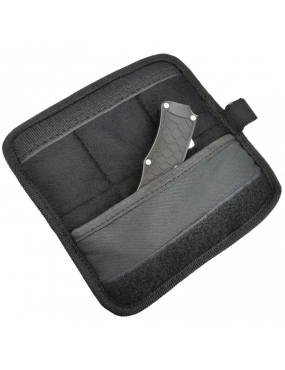 Golgoth Automatic Knife Case – Black Nylon, Multiple Pockets, Fits Up