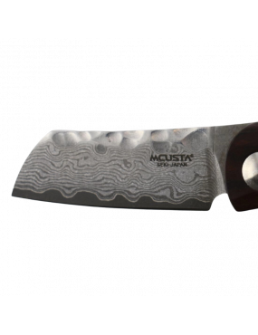 Mcusta MC-214D Limited Edition Knife, VG10 Damascus Blade, Ironwood