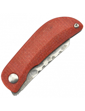 Mcusta MC-213D Damas Micarta rouge et bleu