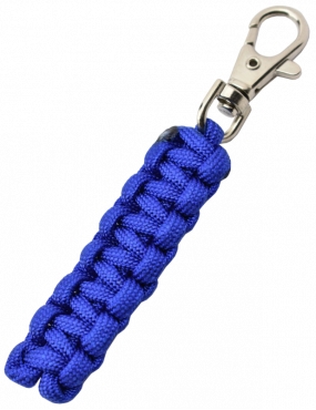 Max Knives MKPCBF Porte-clé en paracorde bleu foncé