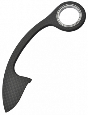 Max Knives MKBBKM - Karambit Fibre de Carbone 127mm