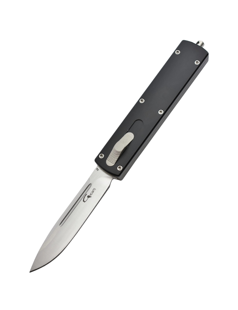 Golgoth G12 Automatic OTF Knife - D2 Blade, Anodized Aluminum