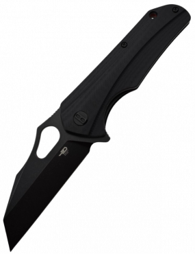 Bestech Operator Knife – Wharncliffe D2 steel blade, quick opening