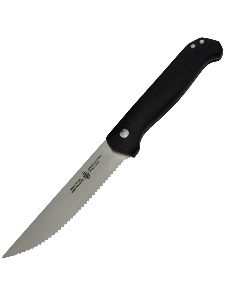 KIZER - set de couteau a steak BE0505G1