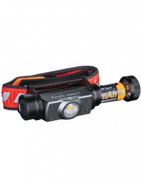 FENIX - HM62T B - Lampe frontale légère en magnésium pour le trail running - 1200 LUMENS