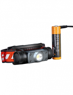 FENIX - HM62T B - Lampe frontale légère en magnésium pour le trail running - 1200 LUMENS