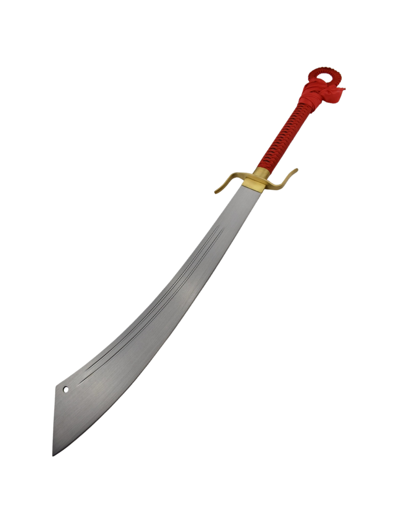 Traditional Chinese Curved Blade Knife, Ideal for Practice and Combat