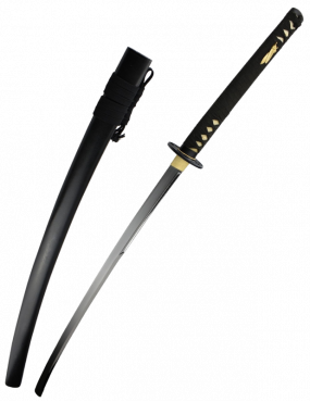 Robust 5160 Steel Katana – Wooden Handle with Genuine Ray Skin