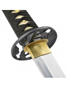 Robust 5160 Steel Katana – Wooden Handle with Genuine Ray Skin