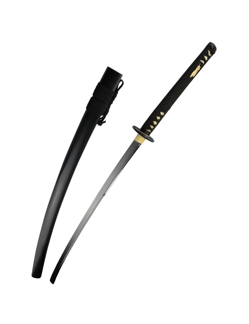 Robust 5160 Steel Katana – Wooden Handle with Genuine Ray Skin