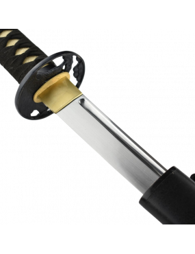 Robust 5160 Steel Katana – Wooden Handle with Genuine Ray Skin