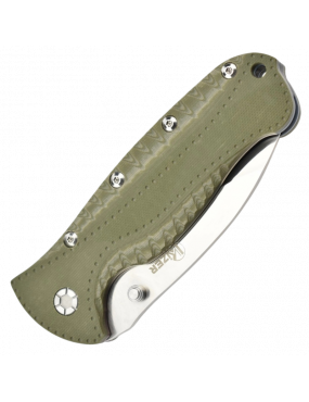 KIZER - Ki4416A2 - Couteau pliant Justin Gingrich GTi, intercalaires arc-en-ciel