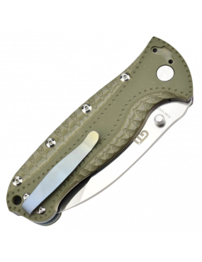 KIZER - Ki4416A2 - Couteau pliant Justin Gingrich GTi, intercalaires arc-en-ciel