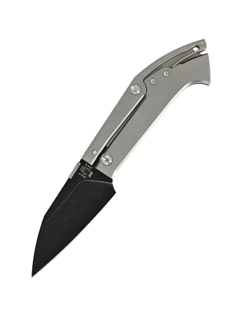 MAXKNIVES X TORPEN - Warthog - MKH02S titane clair