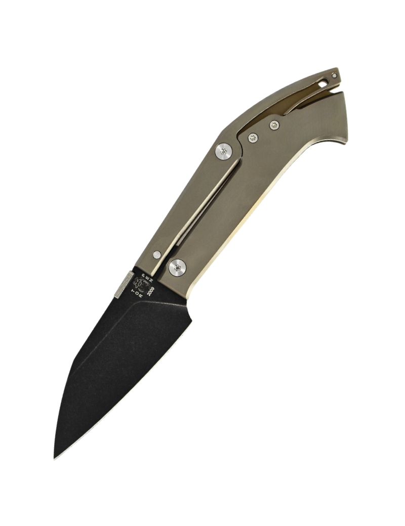 MAXKNIVES X TORPEN Warthog - MKH02B titane anodisé