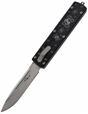 Golgoth G12SK OTF Automatic Knife - D2 Blade, Limited Edition, Skull