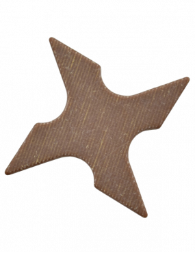 Maxknives Shuriken 4 branches en G10 Marron