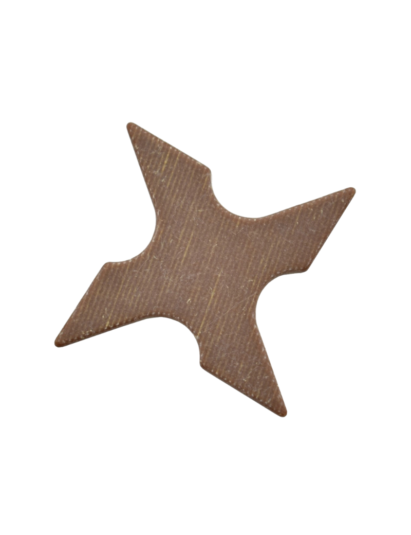 Maxknives Shuriken 4 branches en G10 Marron