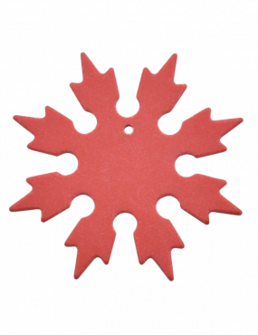 Maxknives Shuriken 8 branches en G10 Rouge