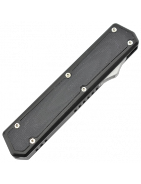 Golgoth G6 G10 automatique OTF  lame acier D2 manche insert en G10