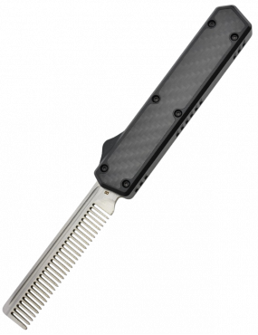 Golgoth G11A Automatic OTF Knife - D2 Comb Blade, Aluminum Handle with