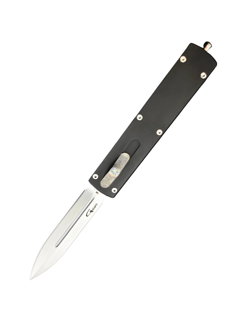 Golgoth G12DT+ Automatic OTF Knife - D2 Double-Edged Blade