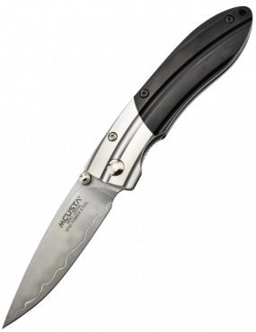 Mcusta MC-142G Knife - SPG2 Blade & Pakka Wood Handle