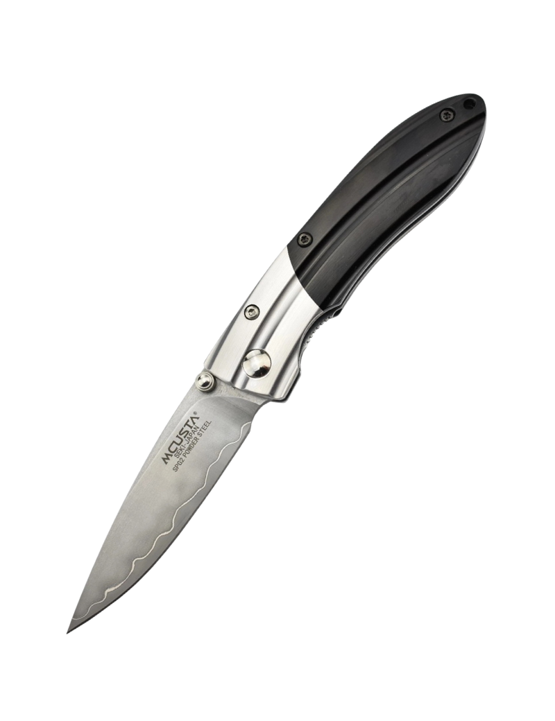 Mcusta MC-142G Knife - SPG2 Blade & Pakka Wood Handle