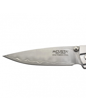 Mcusta MC-142G Knife - SPG2 Blade & Pakka Wood Handle