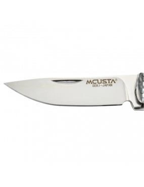 Couteau Pliant Mcusta MC-154 Acier VG-10 Micarta Vert Cran Forcé