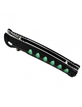 Mcusta MC-44C - Katana noir et vert lame VG10 Clad