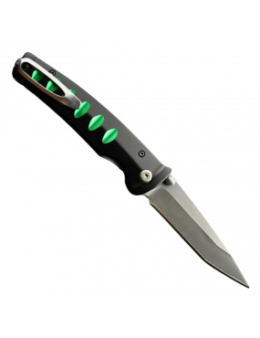 Mcusta MC-44C - Katana noir et vert lame VG10 Clad