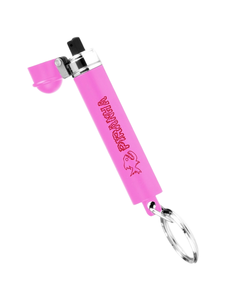 Piranha PPCD R - PORTE CLÉ POIVRE ROSE rechargeable