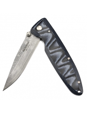 Mcusta MC-10D  - Lame Damas - Manche Micarta bleu